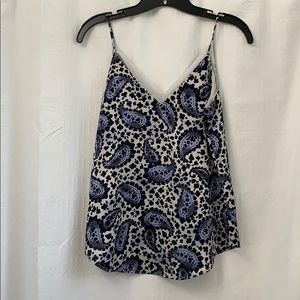 🔥 2/$20!!!🔥 NWOT spaghetti strap paisley tank